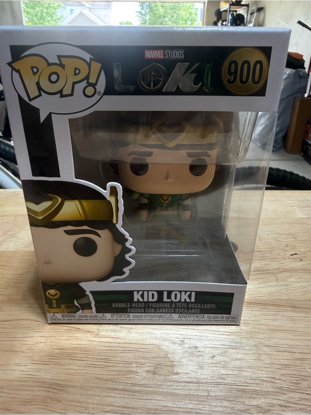 Funko Kid Loki Pop! Vinyl Figure - Green & Gold